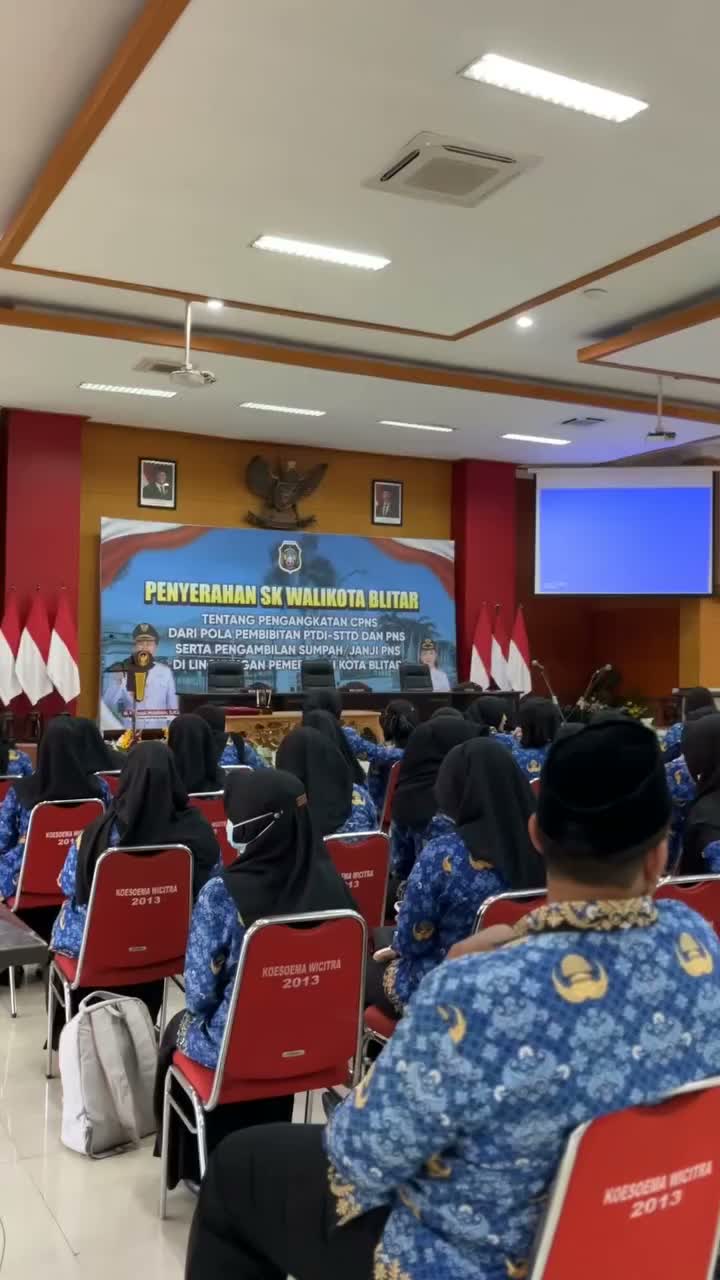 Video post from pemkotblitar.