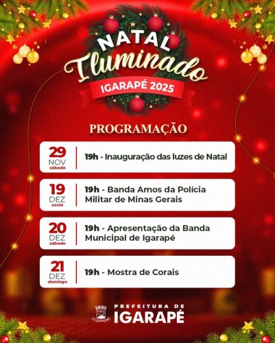 Photo post from prefeituradeigarape.