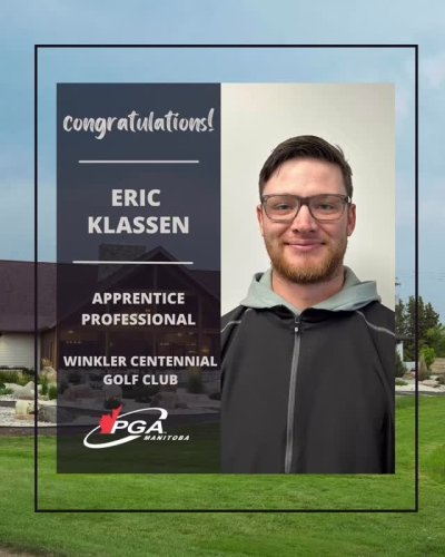 Video post from pgaofmanitoba.