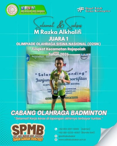 Photo post from sditabubakar.