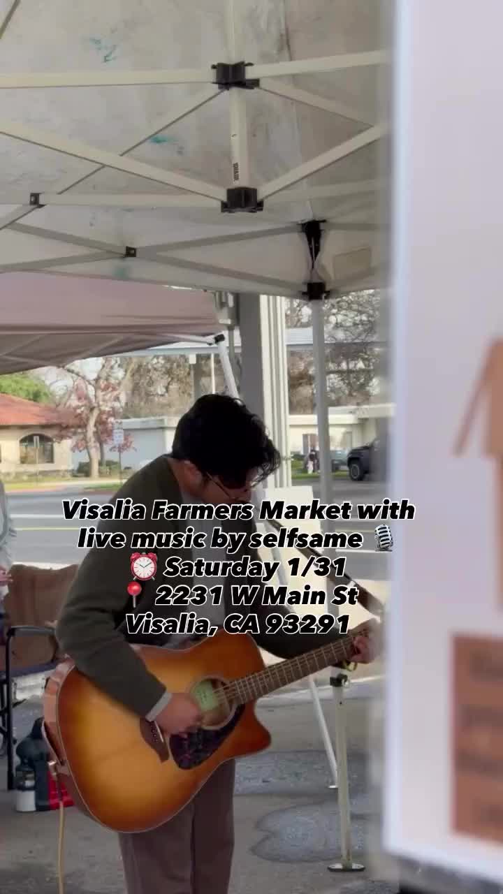 Video post from visaliafarmersmarket.