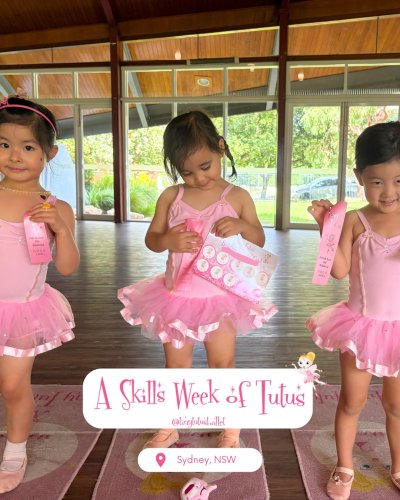 Carousel post from tinytutusballet.