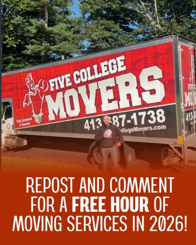 Carousel post from fivecollegemovers.