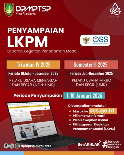 Photo post from dpmptsp.surakarta.