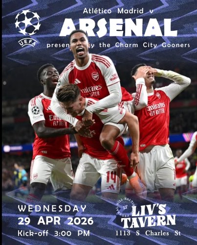 Photo post from charmcitygooners.