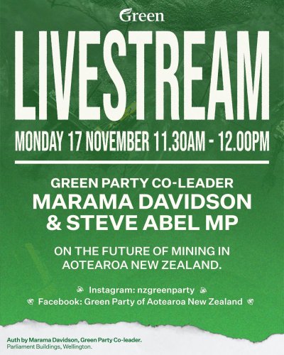 Photo post from nzgreenparty.