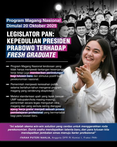 Photo post from amanatnasional.