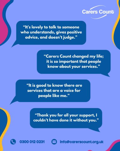 Photo post from carerscountkirklees.