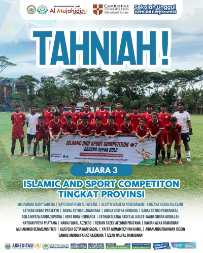 Photo post from smpmalmujahidin.