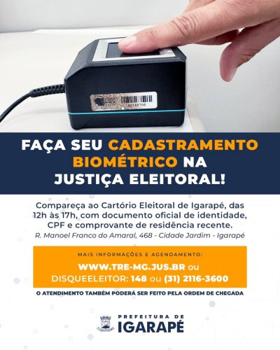 Photo post from prefeituradeigarape.