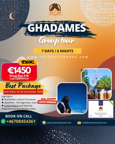 Photo post from sherwestravellibya.