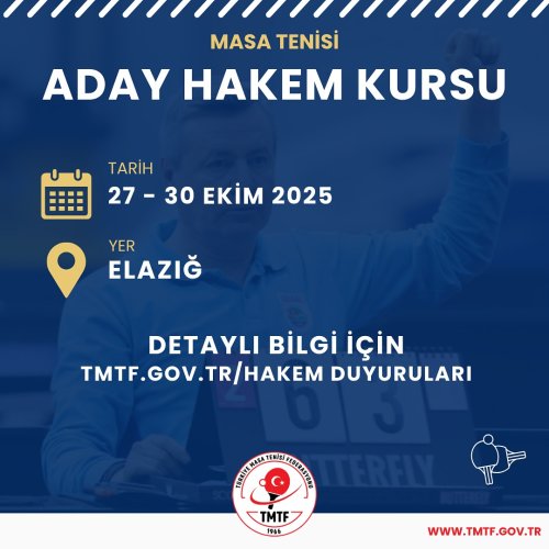 Photo post from turkiyemasatenisifederasyonu.