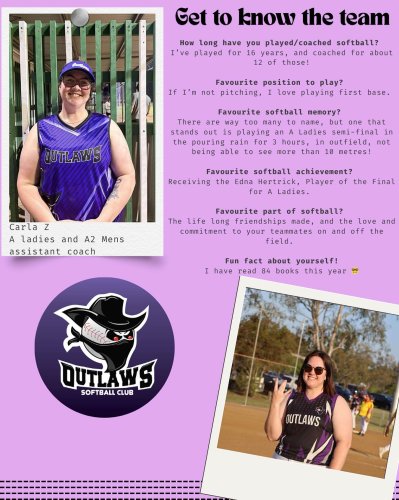 Photo post from ipswichoutlawssoftball.