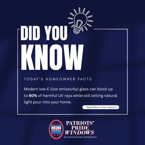 Photo post from patriotspridewindows.