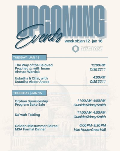 Carousel post from uoftmsa.