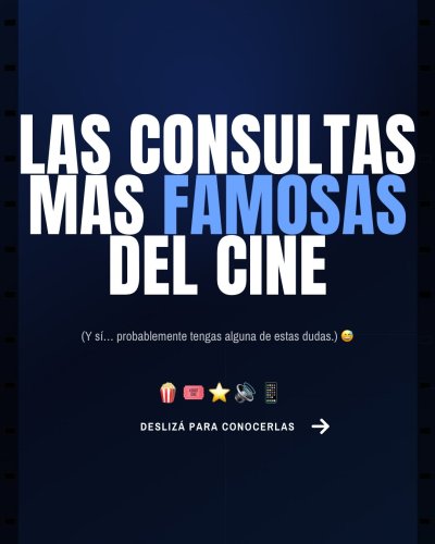 Carousel post from cinemalaplata.