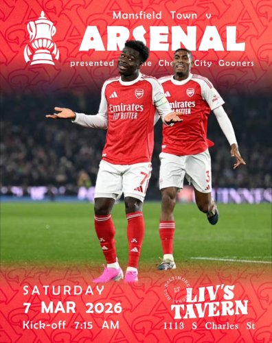Photo post from charmcitygooners.