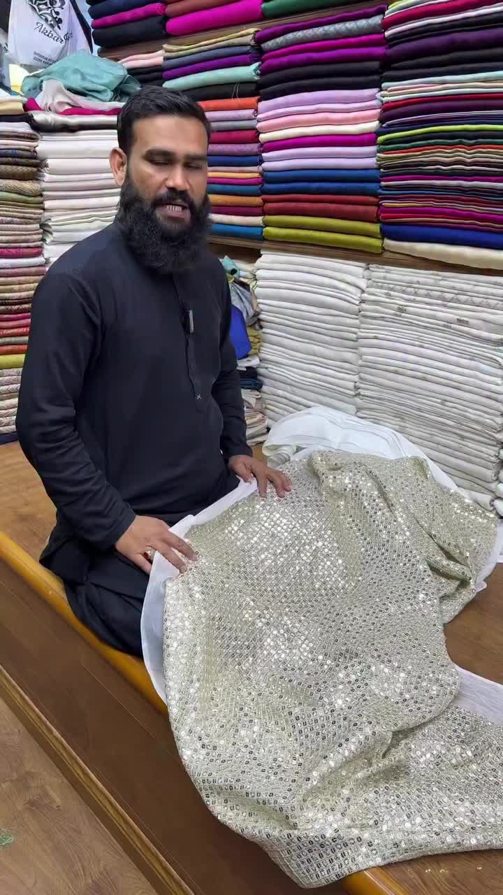 Video post from akbar_fabrics_.