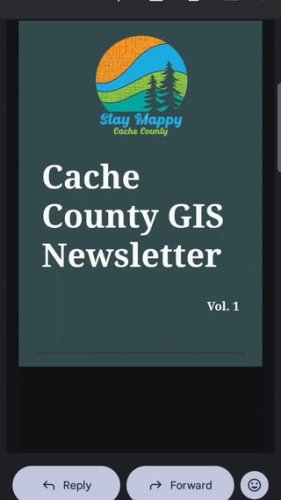 Video post from cachecountygis.