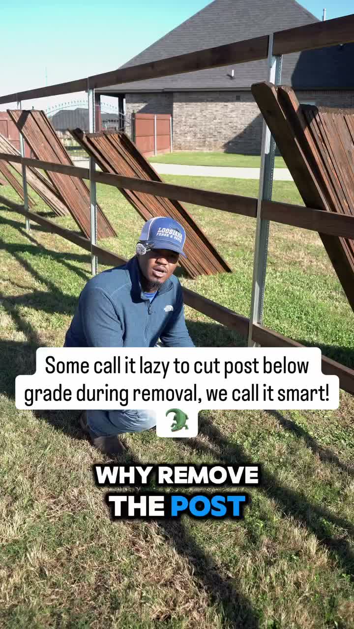 Video post from loosianafenceandpatios.