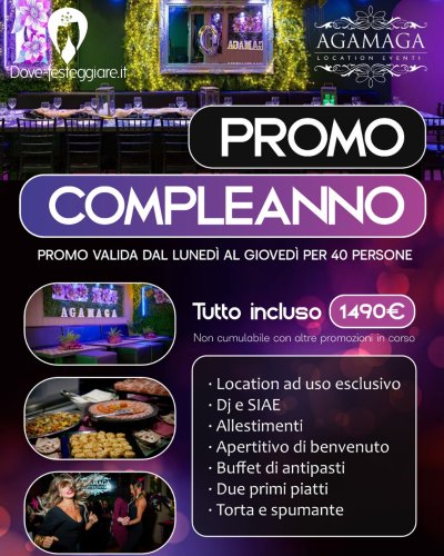 Photo post from dovefesteggiare.it.