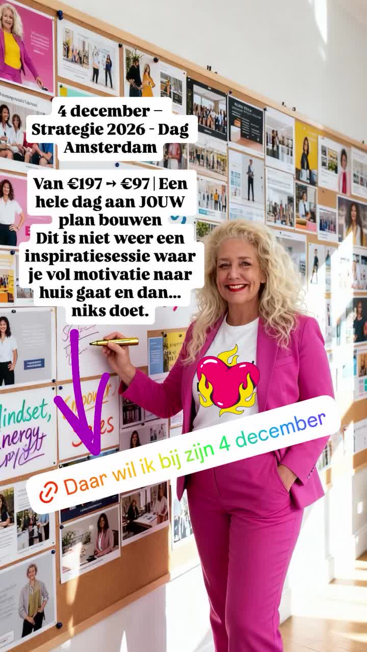 Video post from masteryourbusinessmoves.nl.