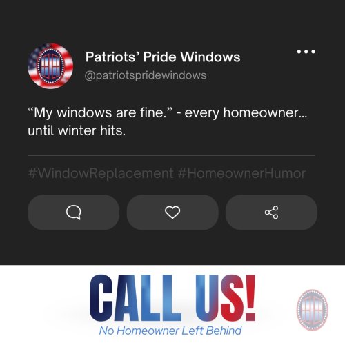 Photo post from patriotspridewindows.