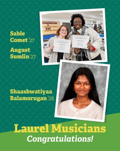 Photo post from laurelschool.