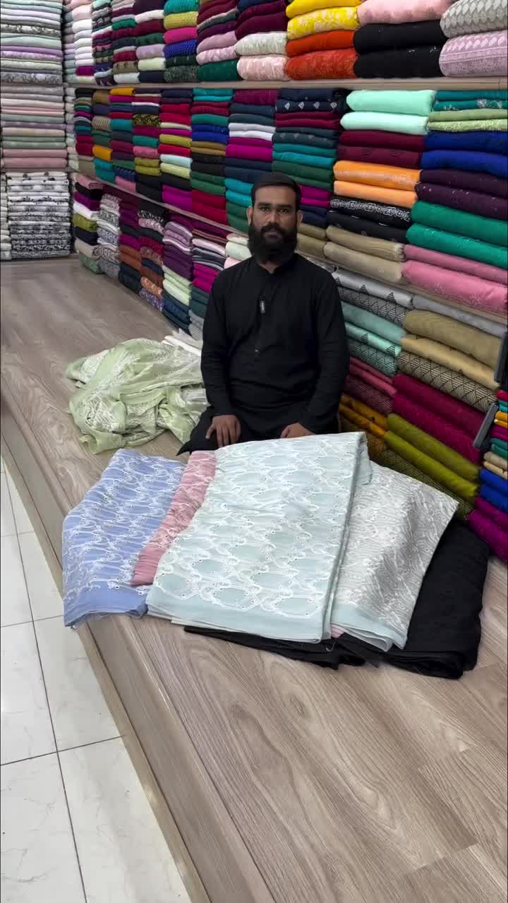 Video post from akbar_fabrics_.