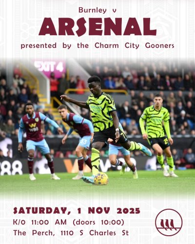 Photo post from charmcitygooners.
