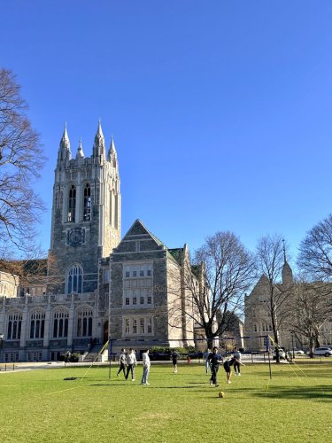 Photo post from bostoncollege.