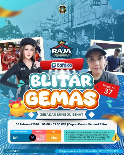 Photo post from pemkotblitar.