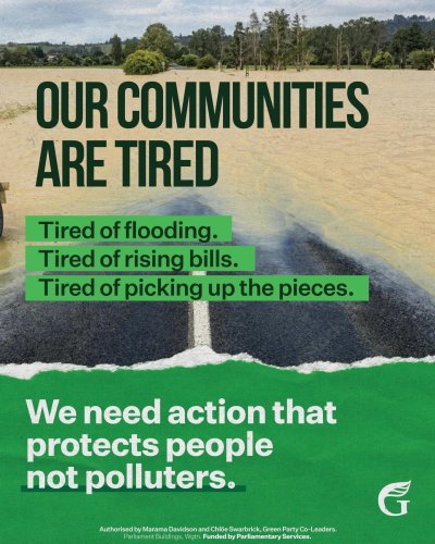 Photo post from nzgreenparty.