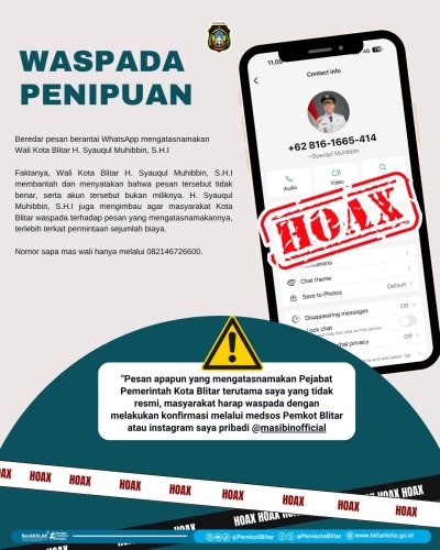 Photo post from pemkotblitar.