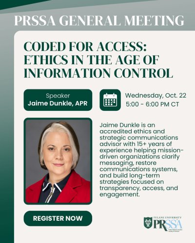 Photo post from tulane.sopa.media.and.design.