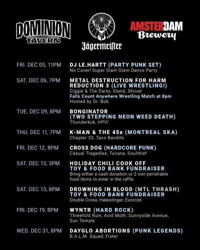 Photo post from dominiontavern.