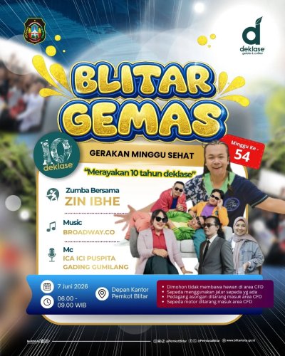 Photo post from pemkotblitar.