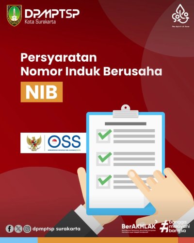 Carousel post from dpmptsp.surakarta.