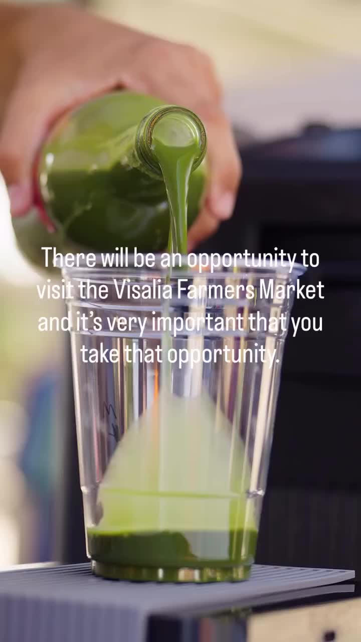 Video post from visaliafarmersmarket.