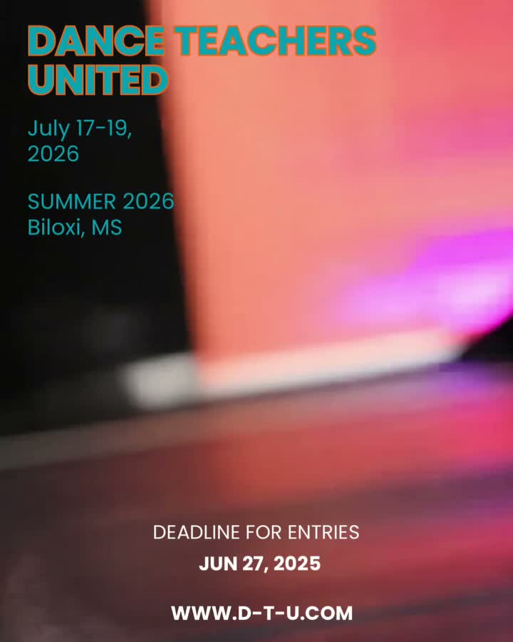 Video post from dance.teachers.united.