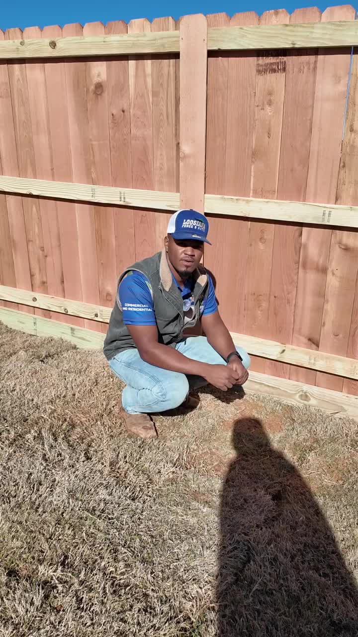 Video post from loosianafenceandpatios.