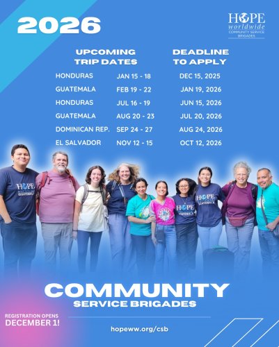 Photo post from hope_worldwide.