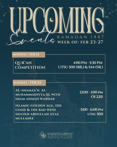 Carousel post from uoftmsa.