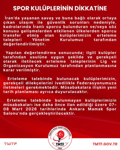 Photo post from turkiyemasatenisifederasyonu.