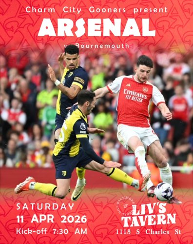 Photo post from charmcitygooners.