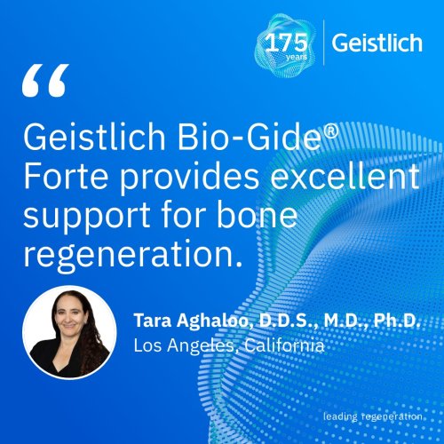 Photo post from geistlich_north_america.