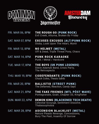 Photo post from dominiontavern.