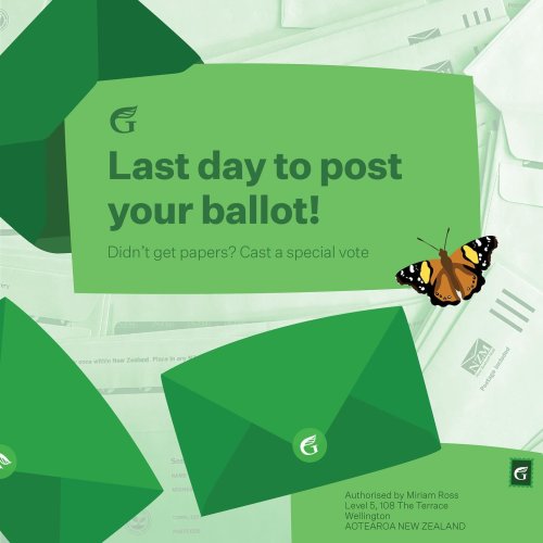 Photo post from nzgreenparty.