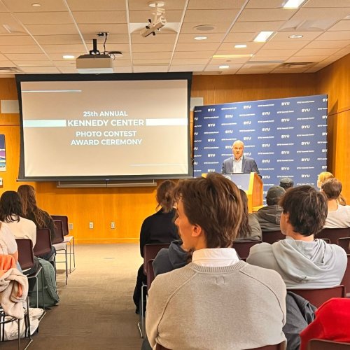 Carousel post from byukennedycenter.