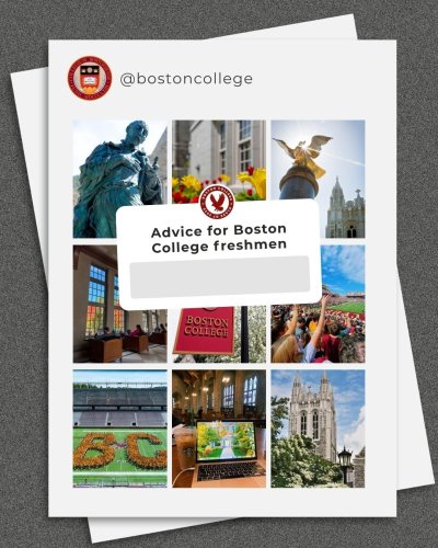 Carousel post from bostoncollege.